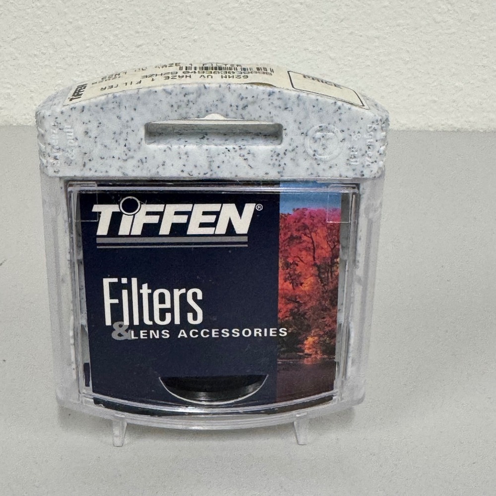 Tiffen 62mm UV Haze 1 Lens Filter for Photography‎ and Videography